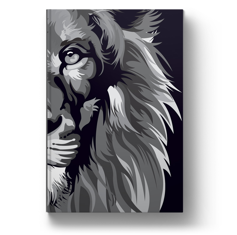 Bíblia SuaNVT – Lion Colors Black & White