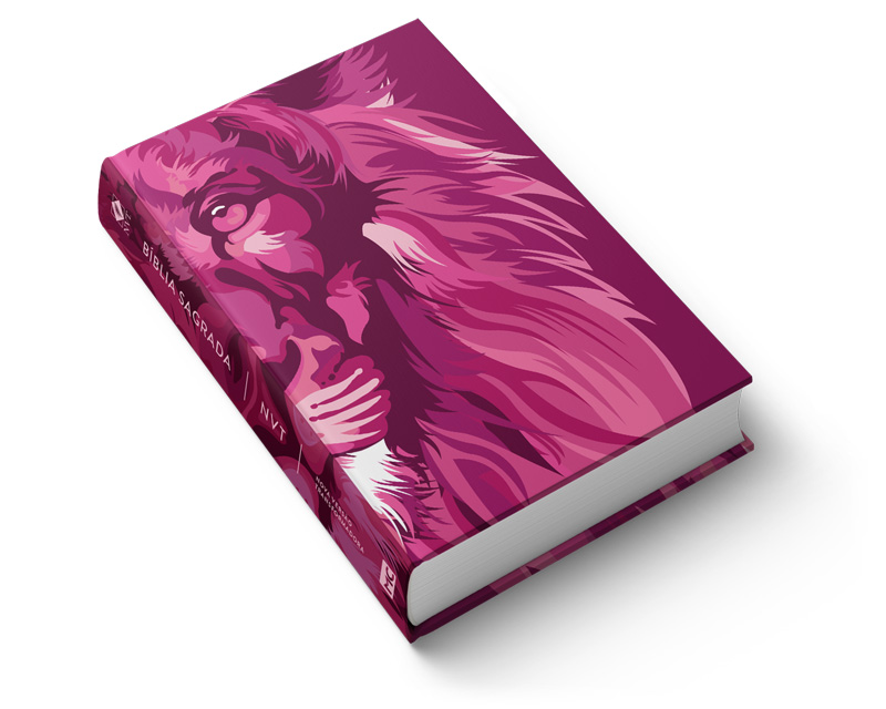 Bíblia SuaNVT – Lion Colors Pink