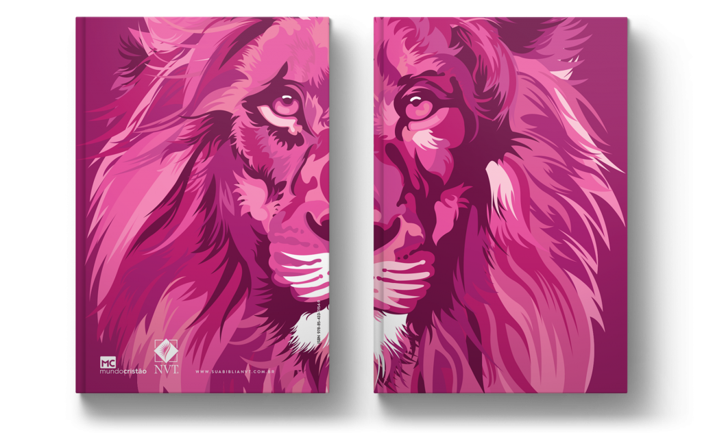 Bíblia SuaNVT - Lion Colors Pink