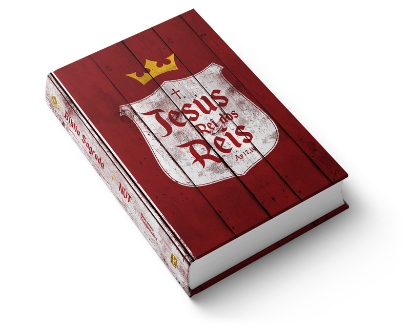 Bíblia SuaNVT – Rei dos Reis Brasão Vermelho