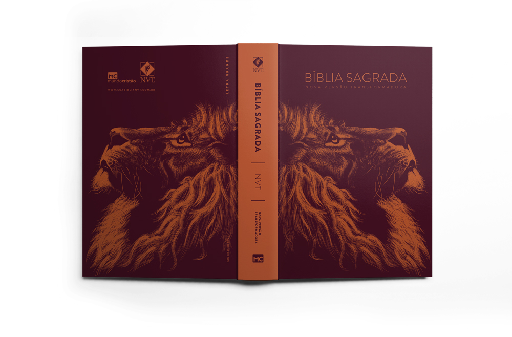 Bíblia SuaNVT - Lion head cobre
